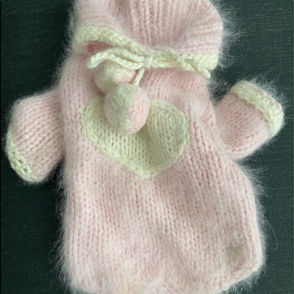 Angora sweater for small dog.